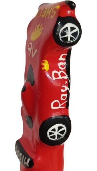 Ročno poslikan dekorativni kondom Condomerie F1 Ferrari XL
