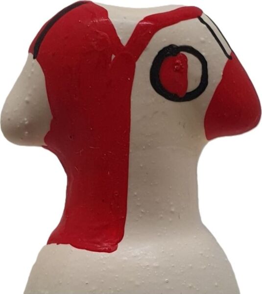 Poslikan kondom Condomerie Feyenoord, ročno okrašen šaljivi kondom