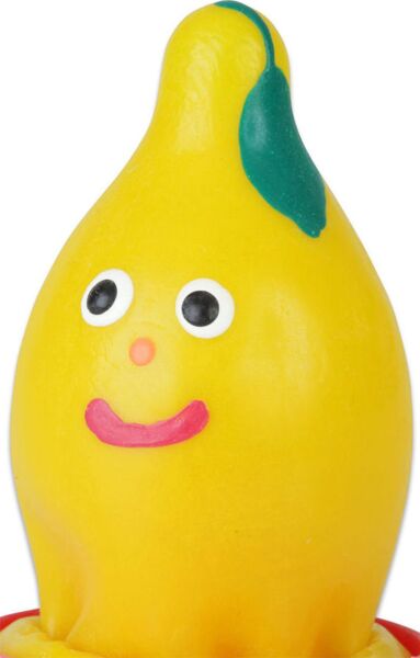 Ročno poslikan dekorativni kondom Condomerie Lemon