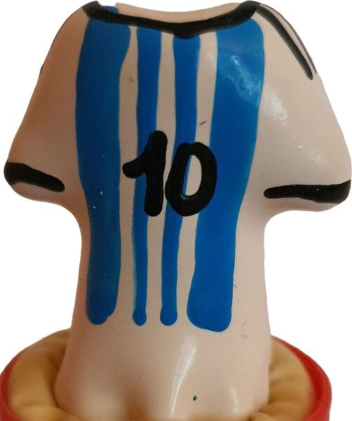 Ročno poslikan fantazijski kondom Condomerie Messi Shirt No. 10