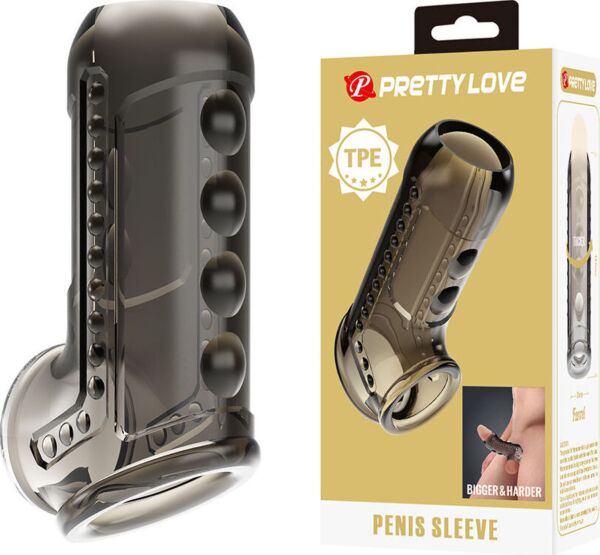 Navlaka za penis Pretty Love Textured Penis Sheath