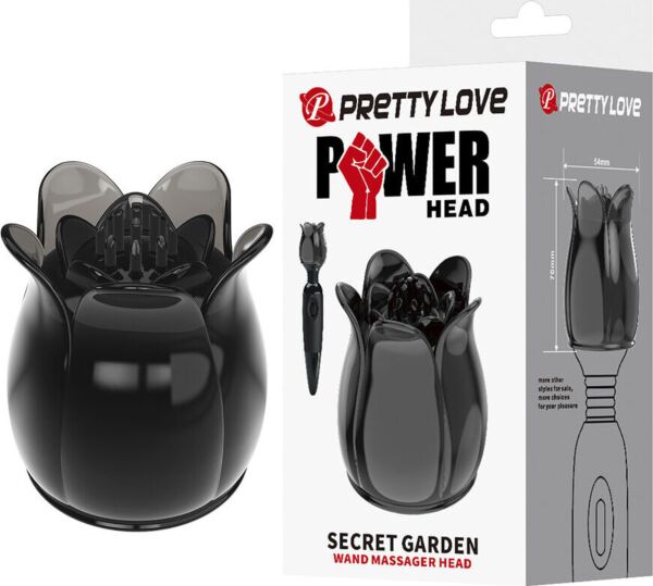 Zamenljivi nastavek Pretty Love Secret Garden za masažno palico PowerWand