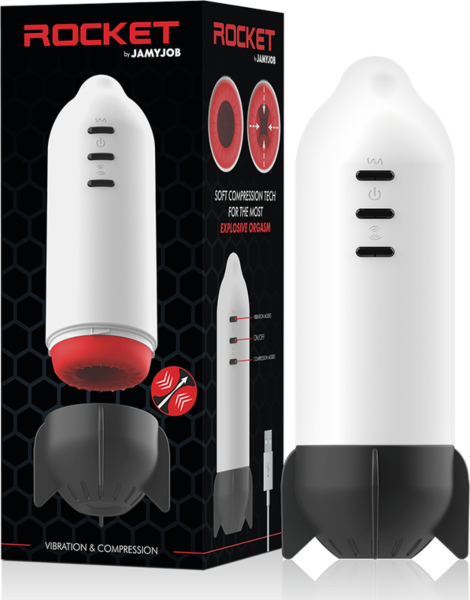 Moški masturbator Jamyjob Rocket
