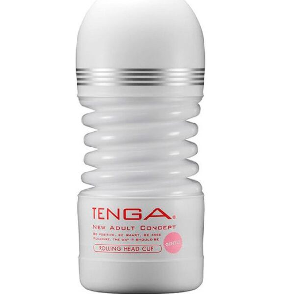 Masturbator Tenga Rolling Head Cup za enkratno uporabo v obliki harmonike