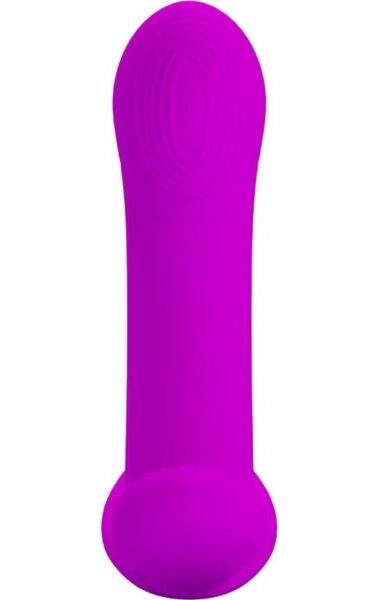 Vijoličen vibrator Pretty Love BI-300002W z daljinskim upravljalnikom