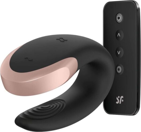 Vibrator za pare Satisfyer Double Love v obliki črke U