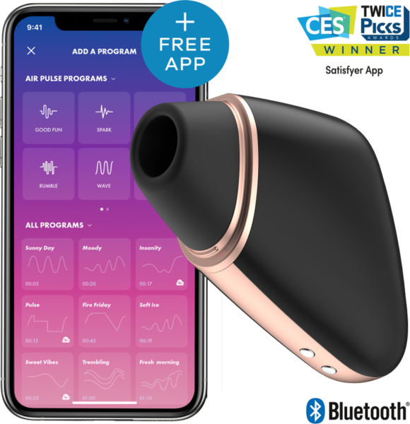 Sesalni stimulator klitorisa Satisfyer Love Triangle