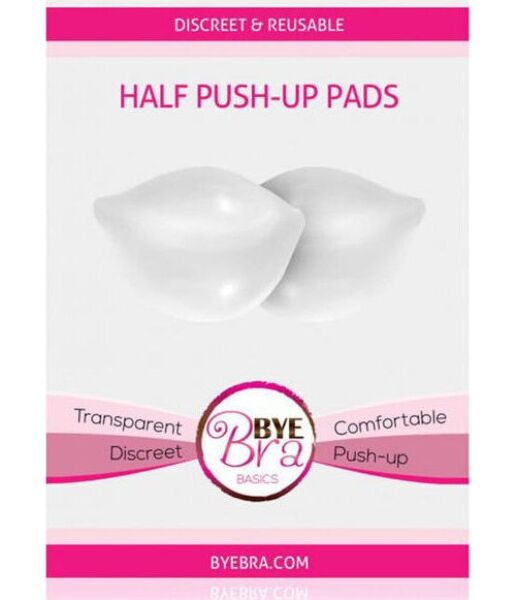 Prozorne polovične push-up blazinice Bye Bra Half Push-up Pads