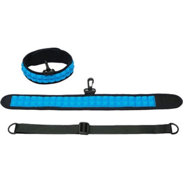 Ovratnica choker Picobong Speak No Evil Choker v modri barvi