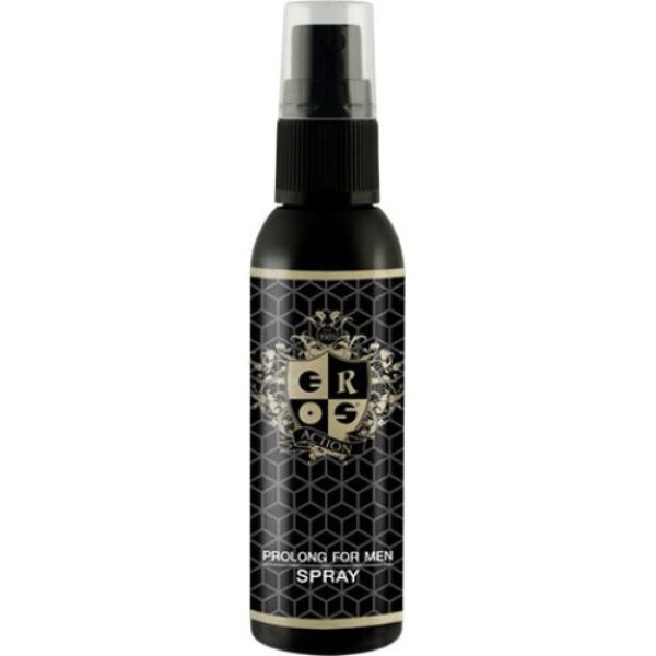 Stekleničke s pršilko spreja za zakasnitev Eros Action Prolong for Men, 50 ml