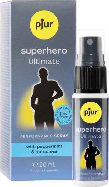 Sprej za zakasnitev Pjur Superhero Ultimate, 20 ml
