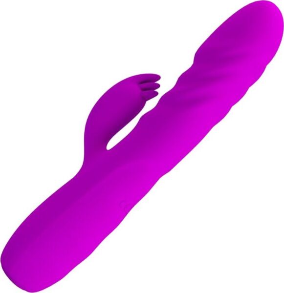 Rabbit vibrator Pretty Love BI-014863 v vijolični barvi