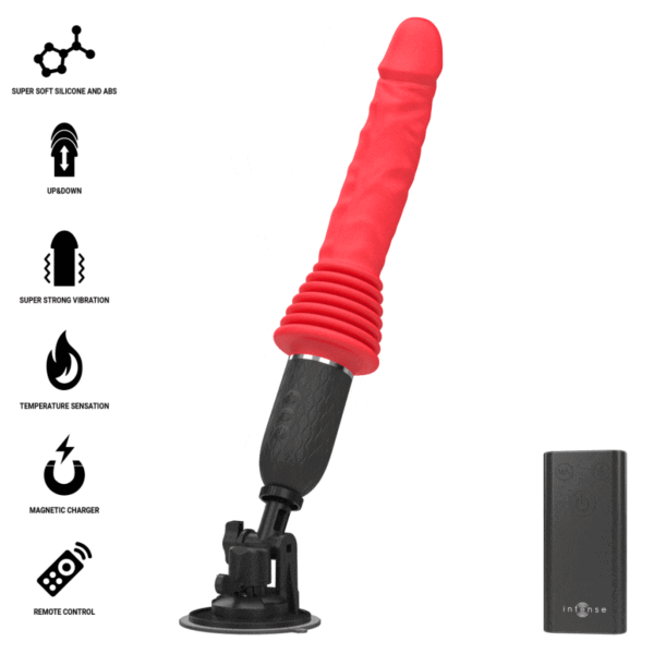 Vibrator Intense Cynthia s priseskom in brezžičnim daljinskim upravljalnikom