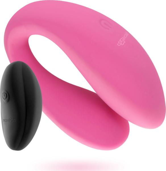 Vibrator za pare Moressa Lauren v obliki črke U, iz silikona