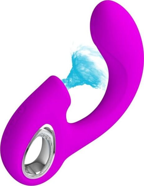 Dvojni vibrator Pretty Love BI-300098 z ustnikom za klitoris