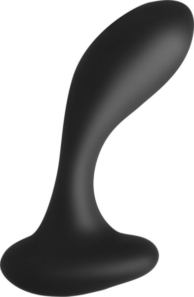 Masažer prostate S Pleasures Eazy Black v črni barvi z daljinskim upravljalnikom