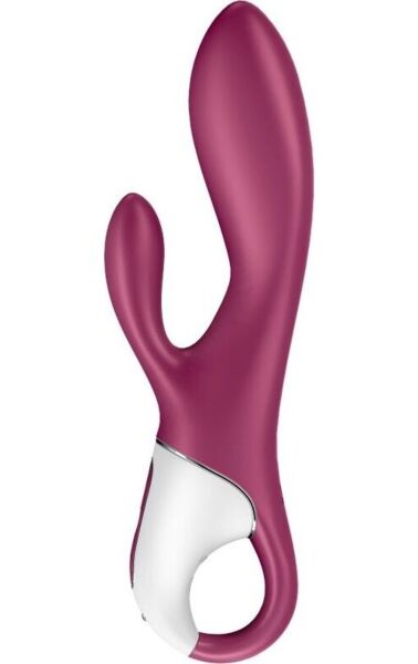 Rabbit vibrator Satisfyer Heated Affair v rdečevijoličasti barvi