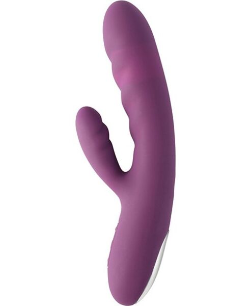 Rabbit vibrator SVAKOM Avery s potisno konico in krakom za klitoris