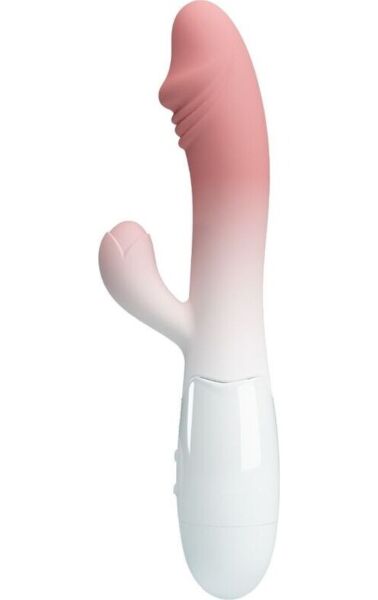 Silikonski rabbit vibrator Pretty Love BI-014173-A5 s krakom za klitoris