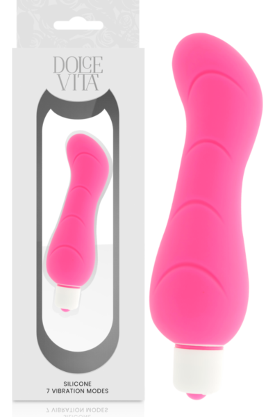 Vibrator Dolce Vita iz silikona s snemljivim ovitkom