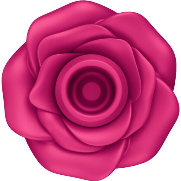Sesalni stimulator klitorisa Satisfyer Pro 2 Classic Blossom, rdeč in v obliki vrtnice