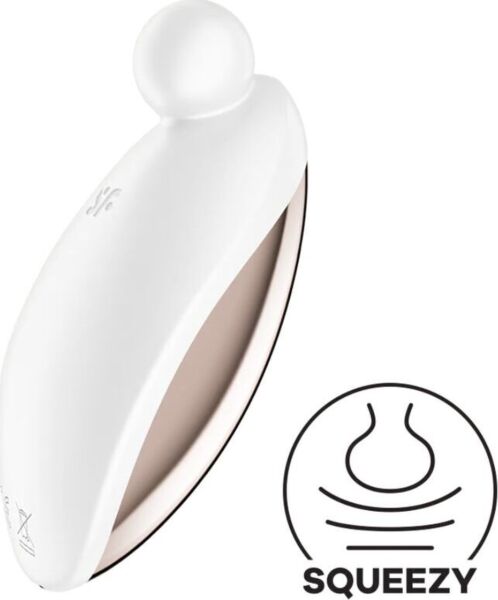 Lay-on vibrator Satisfyer Spot On 2 z okroglo silikonsko konico