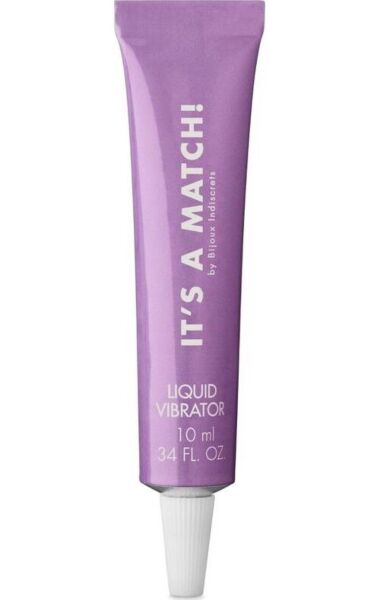 Tuba s 10 ml tekočega vibratorja Bijoux Indiscrets It's a Match!