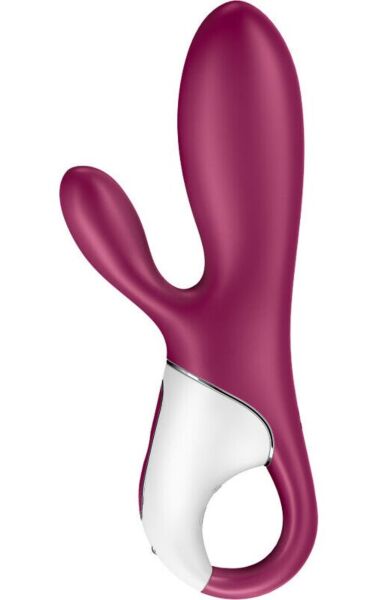 Rabbit vibrator Satisfyer Hot Bunny v rdeče vijolični barvi