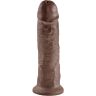 Dildo KING COCK 10 z močnim sesalcem