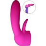 Glava za mini vibrátor Halo - roza