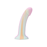 Dildo MINA Minty z učinkom svetenja
