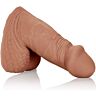 Packing penis - realističen penis 12,75 cm rjav