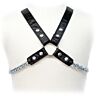 Pas za moške Leather Body Chain Harness II