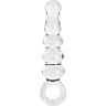 Dildo S Pleasures Crystal SOLARIS za analno in vaginalno stimulacijo