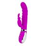 Vibrator S Pleasures Realistic Vijolična z dvema motorjema