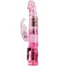 Vibrator Baile Pink Rabbit Mini Rotator z dvostransko stimulacijo
