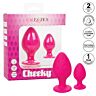 Analni plug CaLexotics Cheeky z individualno teksturo