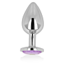 Analni plug OHMAMA z dekorativnim kristalom 8 cm
