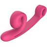 Vibrator SNAIL VIBE Curve z dvojno stimulacijo