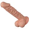 Dildo BAILE BURAQ z sesalcem in realističnim dizajnom