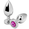 Analni Plug Metal Hard Diamond 7.62 cm