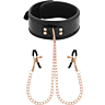 Collar in sponke BEGME Black Edition za bondage