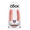 Dildo KING COCK 17.8 cm z realističnim občutkom