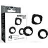 Anelli za penis ADDICTED TOYS set 3 z varnim prileganjem