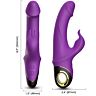 Armony Meteor Dildo Vibrator Rabbit v vijolični barvi