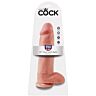 Dildo KING COCK 30.48 cm z naravno obliko