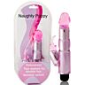 Vibrator BAILE z nastavljivim rožnatim stimulatorem