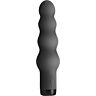 Vibrator Bullet Obsidian z valovitimi oblikami