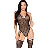 Body Leg Avenue 89360 z vgrajenimi nogavicami