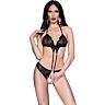 Body Crotchless Chilirose CR 4410 za zapeljivo eleganco